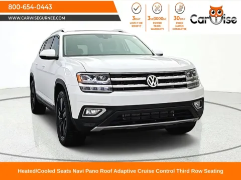 White 2019 Volkswagen Atlas SEL Premium for sale in Gurnee, IL