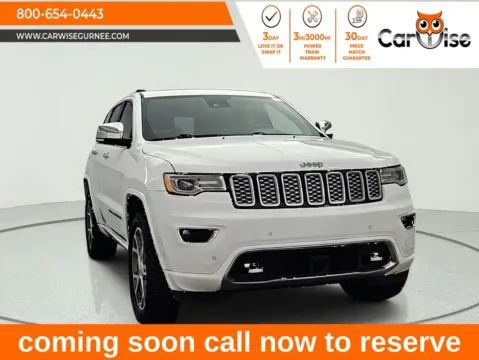 White 2021 Jeep Grand Cherokee Overland for sale in Gurnee, IL