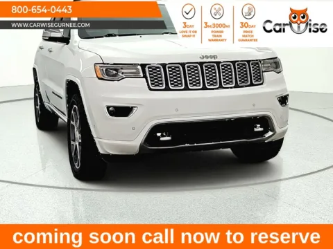 White 2021 Jeep Grand Cherokee Overland for sale in Gurnee, IL