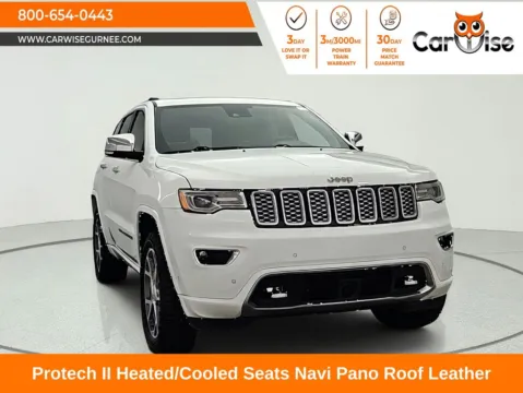 White 2021 Jeep Grand Cherokee Overland for sale in Gurnee, IL