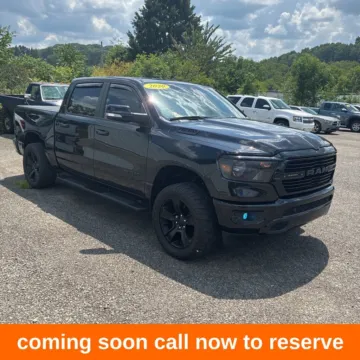 Black 2020 Ram 1500 Big Horn/Lone Star for sale in Gurnee, IL