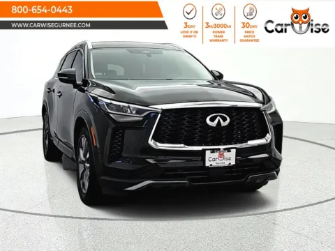 Black 2022 INFINITI QX60 LUXE for sale in Gurnee, IL