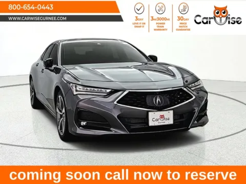 Gray 2021 Acura TLX Advance for sale in Gurnee, IL