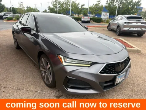 Gray 2021 Acura TLX Advance for sale in Gurnee, IL