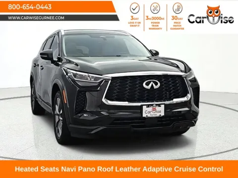 Black 2024 INFINITI QX60 LUXE for sale in Gurnee, IL
