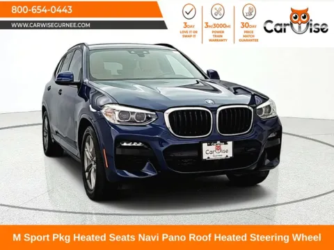 Blue 2021 BMW X3 xDrive30e for sale in Gurnee, IL