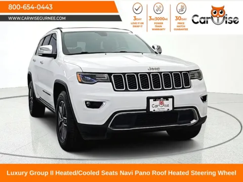 White 2019 Jeep Grand Cherokee Limited for sale in Gurnee, IL