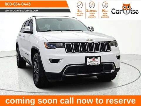 White 2019 Jeep Grand Cherokee Limited for sale in Gurnee, IL
