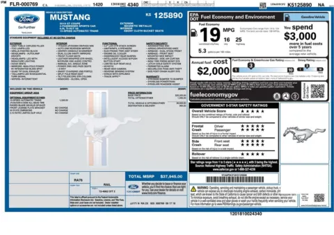 Another view of 2019 Ford Mustang GT for sale in Gurnee, IL at CarWise Gurnee