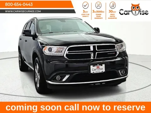 Black 2016 Dodge Durango Limited for sale in Gurnee, IL