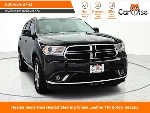 Black 2016 Dodge Durango Limited for sale in Gurnee, IL