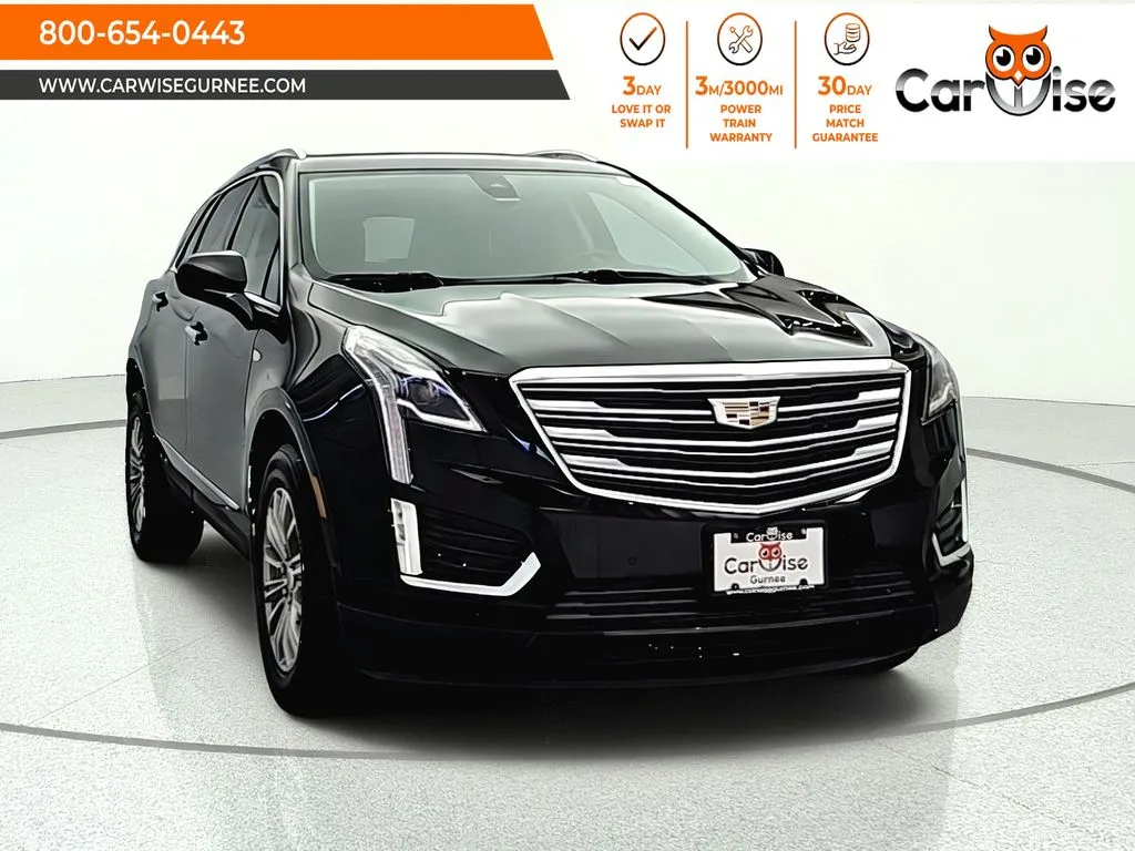 Black 2017 Cadillac XT5 Luxury for sale in Gurnee, IL