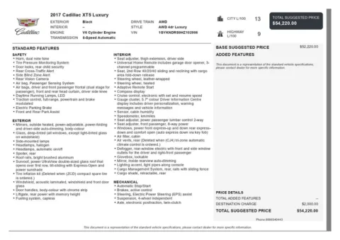 Another view of 2017 Cadillac XT5 Luxury for sale in Gurnee, IL at CarWise Gurnee