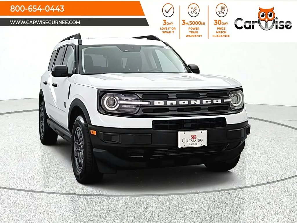 White 2024 Ford Bronco Sport Big Bend for sale in Gurnee, IL