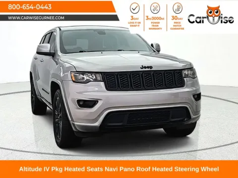 Silver 2018 Jeep Grand Cherokee Altitude for sale in Gurnee, IL