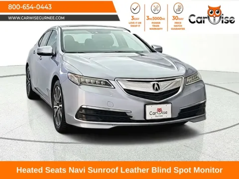Silver 2015 Acura TLX 3.5L V6 for sale in Gurnee, IL