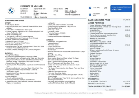 Another view of 2020 BMW X5 xDrive40i for sale in Gurnee, IL at CarWise Gurnee