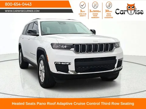 White 2022 Jeep Grand Cherokee L Limited for sale in Gurnee, IL