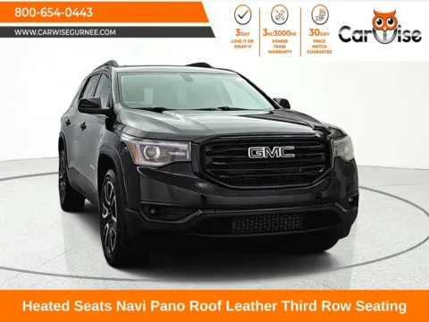 Black 2019 GMC Acadia SLT-1 for sale in Gurnee, IL