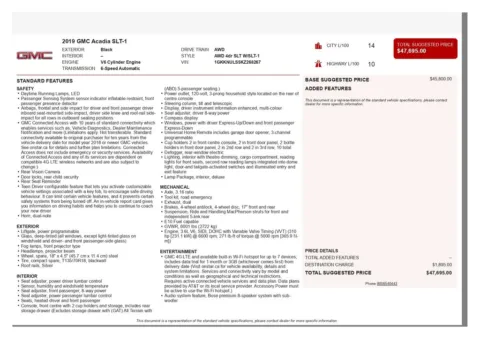 Another view of 2019 GMC Acadia SLT-1 for sale in Gurnee, IL at CarWise Gurnee