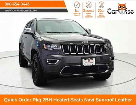 Gray 2018 Jeep Grand Cherokee Limited for sale in Gurnee, IL