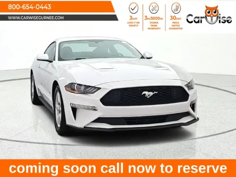 White 2018 Ford Mustang EcoBoost for sale in Gurnee, IL