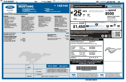 Another view of 2018 Ford Mustang EcoBoost for sale in Gurnee, IL at CarWise Gurnee