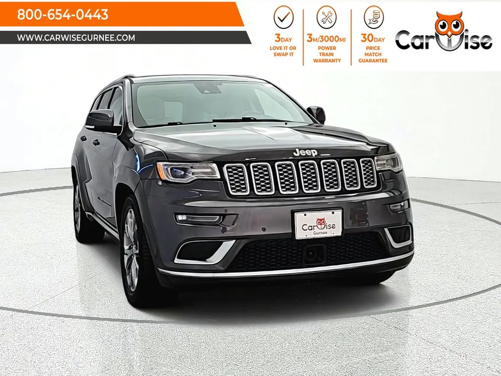 Gray 2021 Jeep Grand Cherokee Summit for sale in Gurnee, IL