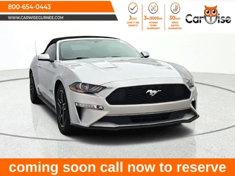 Silver 2018 Ford Mustang EcoBoost Premium for sale in Gurnee, IL