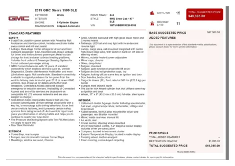 Another view of 2019 GMC Sierra 1500 SLE for sale in Gurnee, IL at CarWise Gurnee