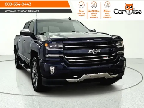 Blue 2018 Chevrolet Silverado 1500 LTZ for sale in Gurnee, IL