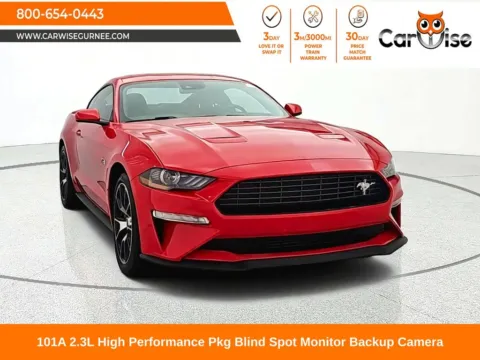 Red 2021 Ford Mustang EcoBoost for sale in Gurnee, IL