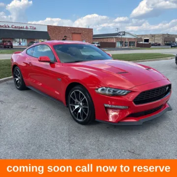 Red 2021 Ford Mustang EcoBoost for sale in Gurnee, IL