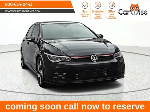 Black 2022 Volkswagen Golf GTI 2.0T SE for sale in Gurnee, IL