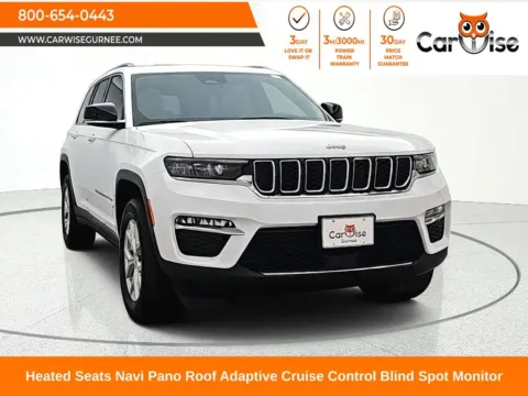 White 2023 Jeep Grand Cherokee Limited for sale in Gurnee, IL