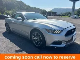 Silver 2015 Ford Mustang EcoBoost Premium for sale in Gurnee, IL