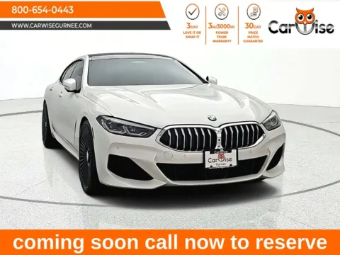 White 2020 BMW 8 Series 840i xDrive Gran Coupe for sale in Gurnee, IL