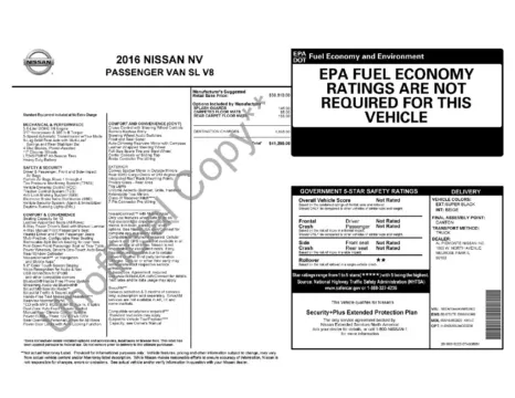 Another view of 2016 Nissan NV Passenger SL for sale in Gurnee, IL at CarWise Gurnee