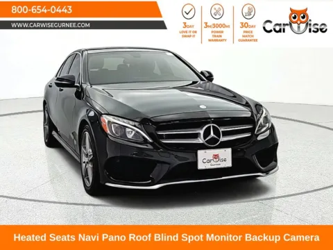 Black 2017 Mercedes-Benz C-Class C 300 for sale in Gurnee, IL