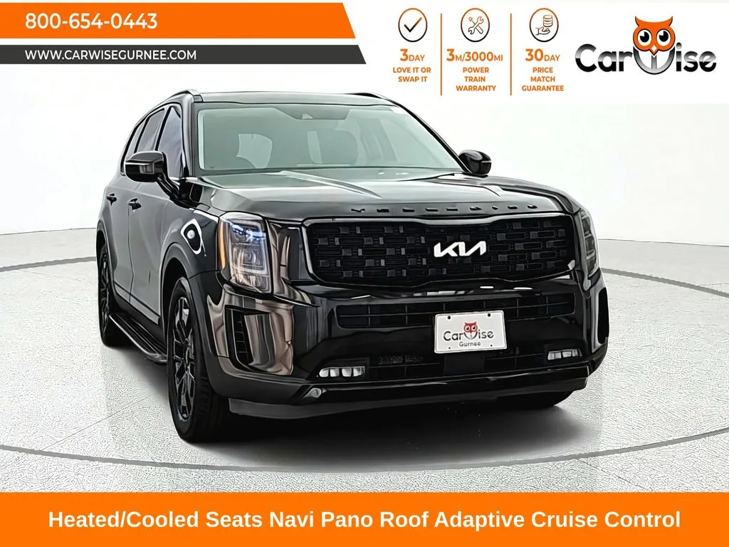 Black 2022 Kia Telluride SX for sale in Gurnee, IL