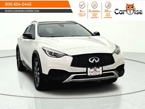 White 2019 INFINITI QX30 LUXE for sale in Gurnee, IL