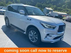 Silver 2019 INFINITI QX80 LUXE for sale in Gurnee, IL