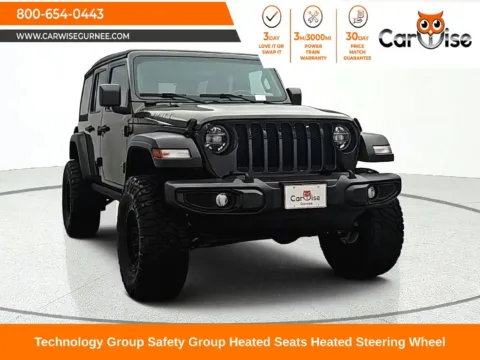 Green 2021 Jeep Wrangler Unlimited Willys for sale in Gurnee, IL