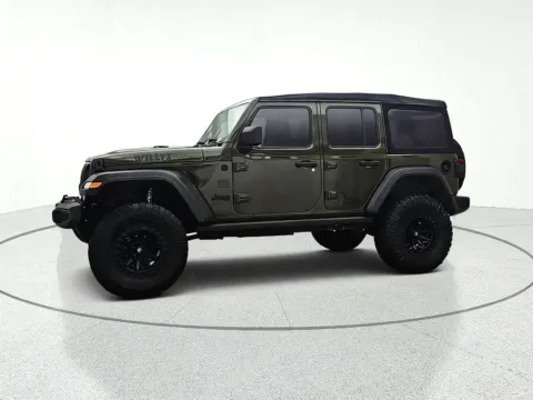 Another view of 2021 Jeep Wrangler Unlimited Willys for sale in Gurnee, IL at CarWise Gurnee
