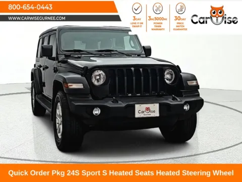 Black 2020 Jeep Wrangler Unlimited Sport S for sale in Gurnee, IL