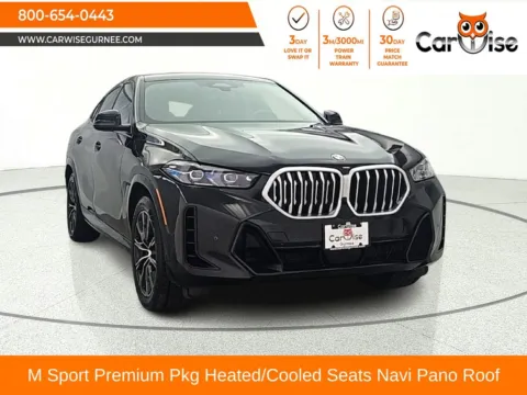 Black 2025 BMW X6 xDrive40i for sale in Gurnee, IL