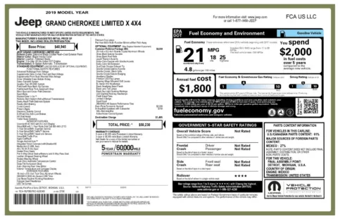 Another view of 2019 Jeep Grand Cherokee Limited X for sale in Gurnee, IL at CarWise Gurnee