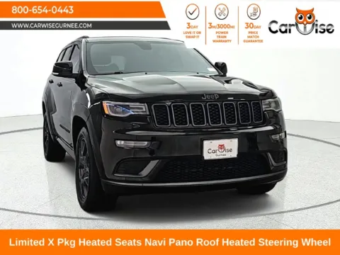 Black 2019 Jeep Grand Cherokee Limited X for sale in Gurnee, IL