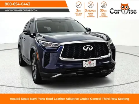 Blue 2022 INFINITI QX60 LUXE for sale in Gurnee, IL