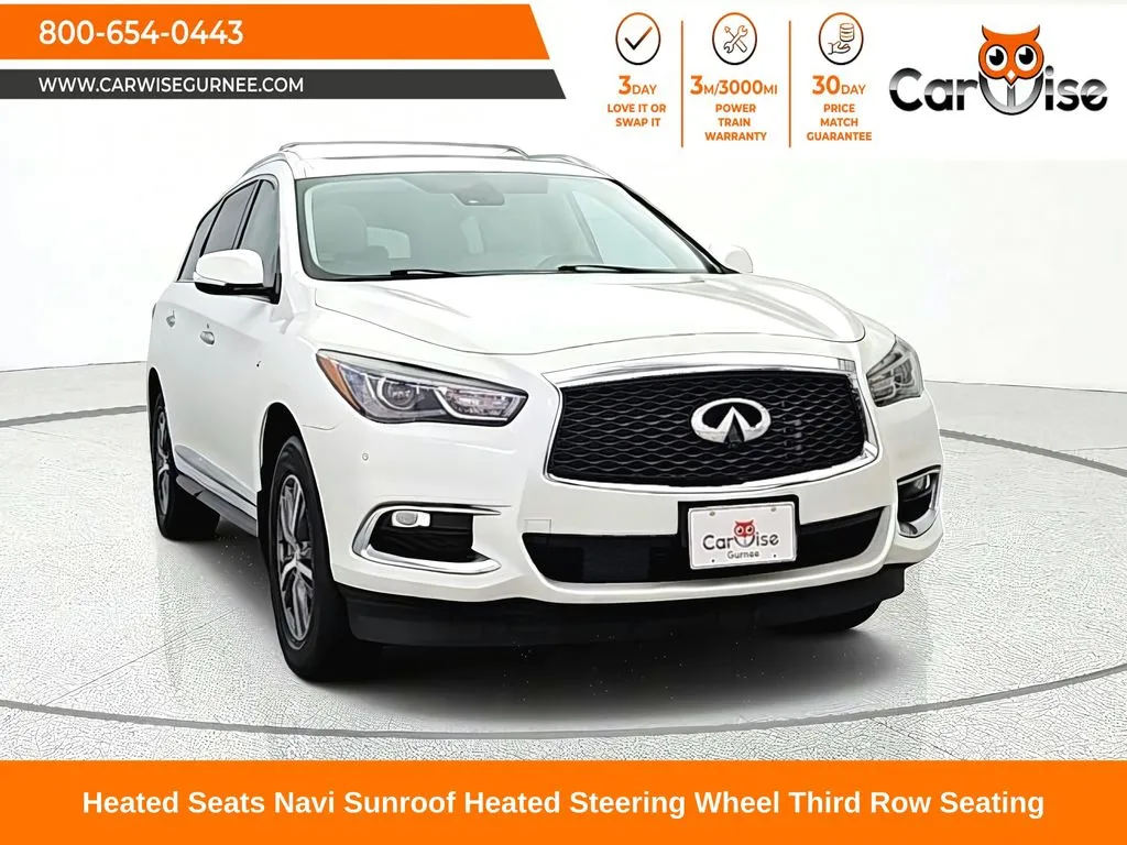 White 2020 INFINITI QX60 PURE for sale in Gurnee, IL